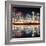 View of City Night with Blurred Bokeh-Li Ding-Framed Photographic Print