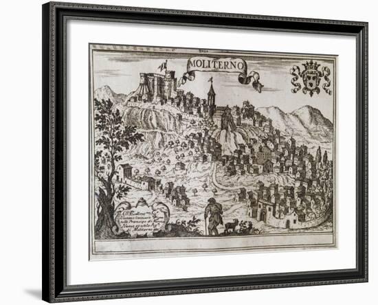 View of City of Moliterno-null-Framed Giclee Print