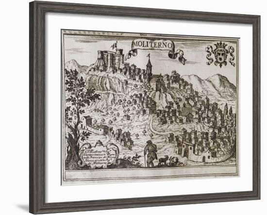 View of City of Moliterno-null-Framed Giclee Print