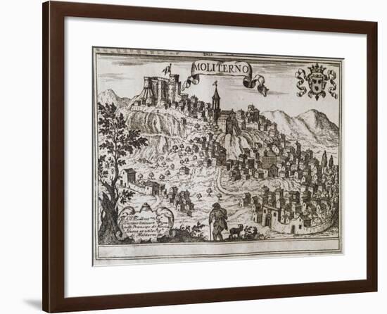 View of City of Moliterno-null-Framed Giclee Print