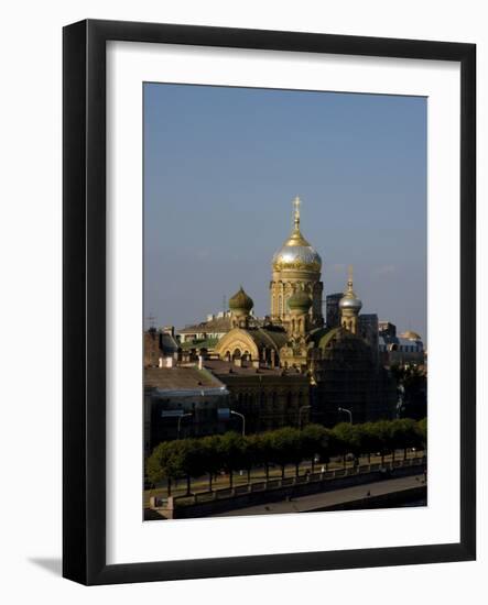 View of City, St. Petersburg, Russia-Nancy & Steve Ross-Framed Photographic Print