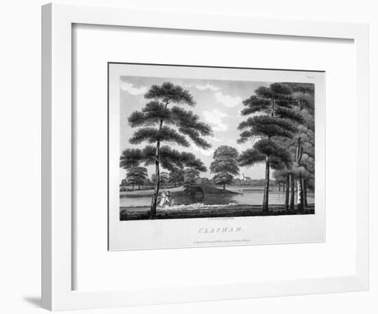 View of Clapham, London, 1792-William Ellis-Framed Giclee Print