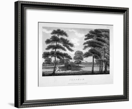 View of Clapham, London, 1792-William Ellis-Framed Giclee Print
