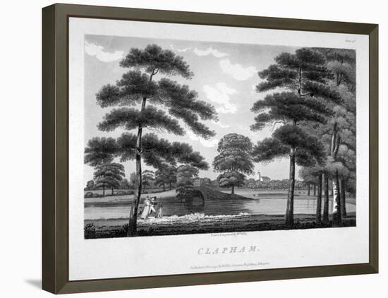 View of Clapham, London, 1792-William Ellis-Framed Premier Image Canvas