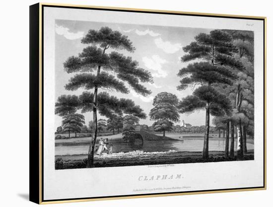 View of Clapham, London, 1792-William Ellis-Framed Premier Image Canvas