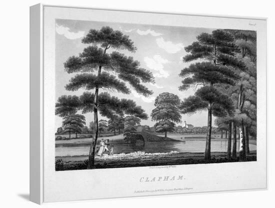 View of Clapham, London, 1792-William Ellis-Framed Premier Image Canvas