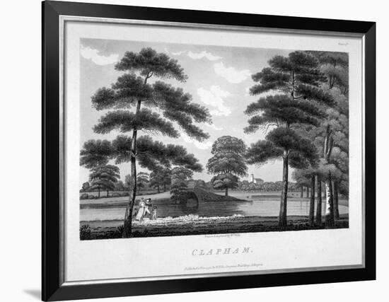 View of Clapham, London, 1792-William Ellis-Framed Giclee Print