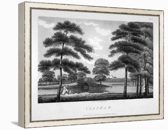 View of Clapham, London, 1792-William Ellis-Framed Premier Image Canvas