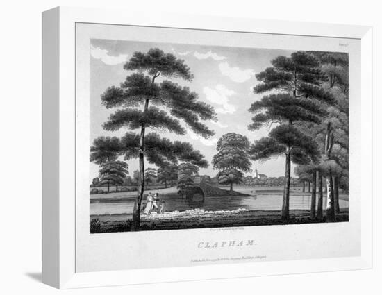 View of Clapham, London, 1792-William Ellis-Framed Premier Image Canvas