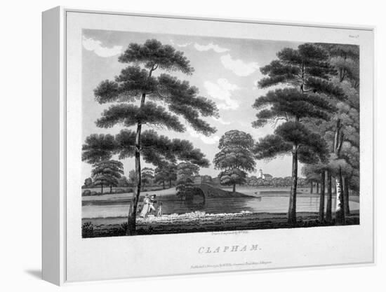 View of Clapham, London, 1792-William Ellis-Framed Premier Image Canvas