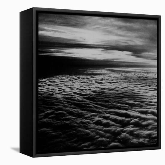 View of Clouds from Transatlantic Pan Am Clipper-Bernard Hoffman-Framed Premier Image Canvas