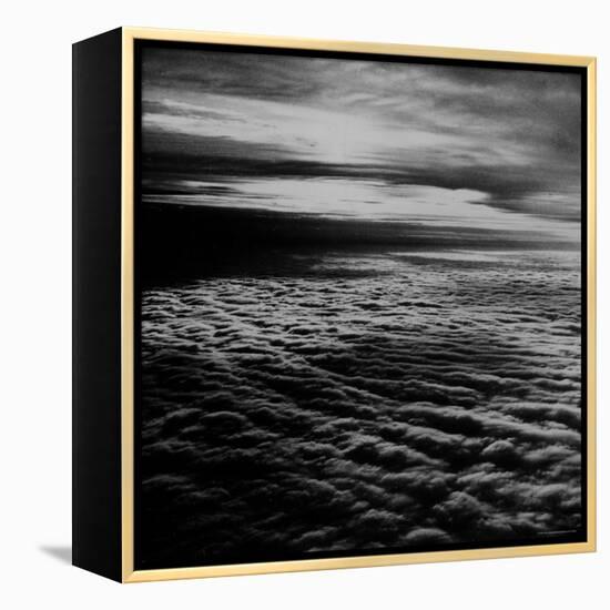 View of Clouds from Transatlantic Pan Am Clipper-Bernard Hoffman-Framed Premier Image Canvas