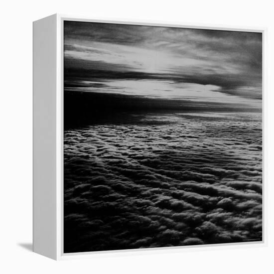 View of Clouds from Transatlantic Pan Am Clipper-Bernard Hoffman-Framed Premier Image Canvas