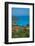 View of coastline, sea and hills near Agkonas, Kefalonia, Ionian Islands, Greek Islands, Greece-Frank Fell-Framed Photographic Print