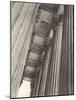 View of Columns and Carved Ceiling on the Portico of the Supreme Court Building-Margaret Bourke-White-Mounted Photographic Print