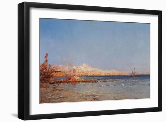 View of Constantinople, C. 1911-Felix-Francois George Ziem-Framed Giclee Print