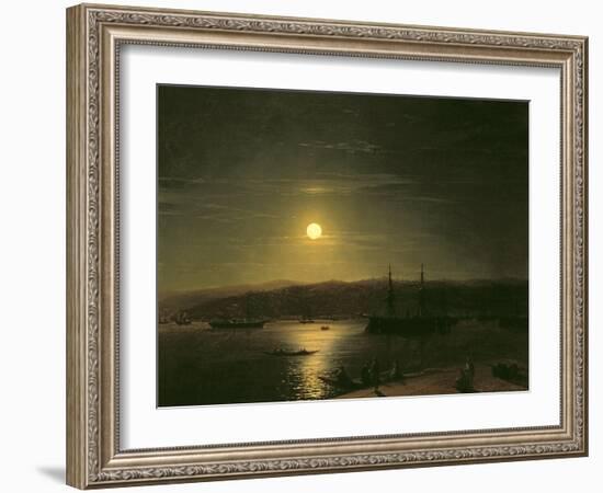 View of Constantinople-Ivan Konstantinovich Aivazovsky-Framed Giclee Print