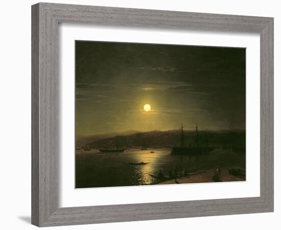 View of Constantinople-Ivan Konstantinovich Aivazovsky-Framed Giclee Print