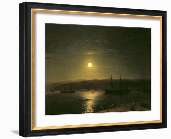 View of Constantinople-Ivan Konstantinovich Aivazovsky-Framed Giclee Print