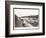 View of Construction of the Panama Canal with Concrete Forms, Trains, Digging Machines and…-Byron Company-Framed Giclee Print