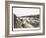 View of Construction of the Panama Canal with Concrete Forms, Trains, Digging Machines and…-Byron Company-Framed Giclee Print