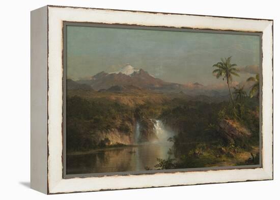 View of Cotopaxi, 1857-Frederic Edwin Church-Framed Premier Image Canvas