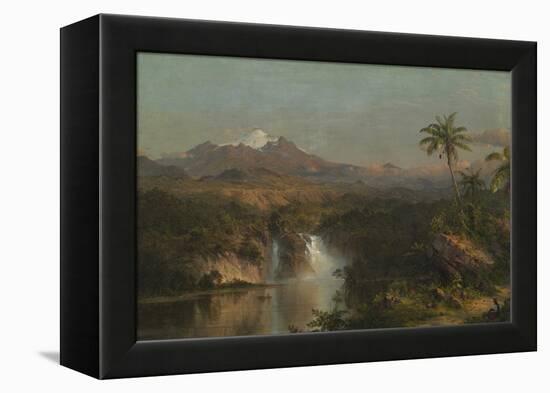 View of Cotopaxi, 1857-Frederic Edwin Church-Framed Premier Image Canvas