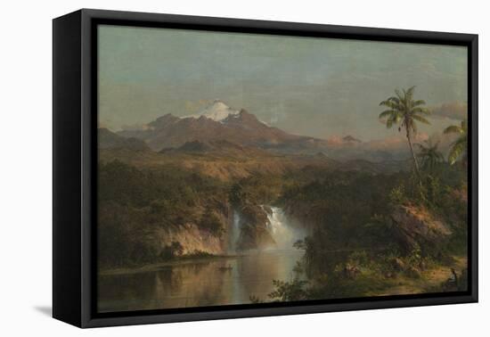 View of Cotopaxi, 1857-Frederic Edwin Church-Framed Premier Image Canvas