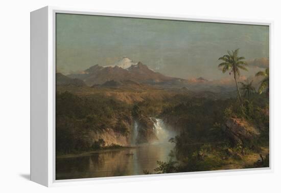 View of Cotopaxi, 1857-Frederic Edwin Church-Framed Premier Image Canvas