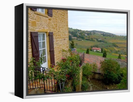 View of Countryside in Olingt, Burgundy, France-Lisa S. Engelbrecht-Framed Premier Image Canvas