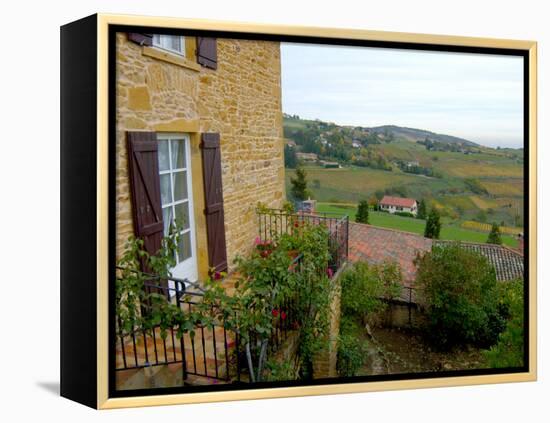 View of Countryside in Olingt, Burgundy, France-Lisa S. Engelbrecht-Framed Premier Image Canvas