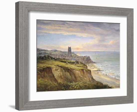 View of Cromer, Norfolk, from the East-John Moore-Framed Giclee Print