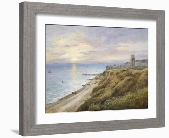 View of Cromer, Norfolk, from the West-John Moore-Framed Giclee Print