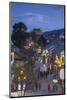 View of Dali at dusk, Yunnan, China, Asia-Ian Trower-Mounted Photographic Print