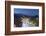 View of Dali at dusk, Yunnan, China, Asia-Ian Trower-Framed Photographic Print