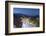 View of Dali at dusk, Yunnan, China, Asia-Ian Trower-Framed Photographic Print