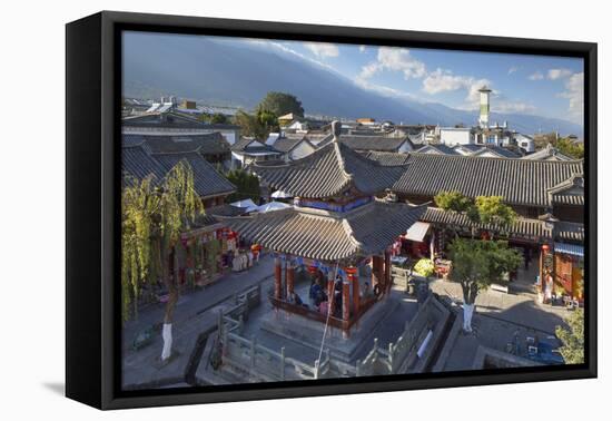 View of Dali, Yunnan, China, Asia-Ian Trower-Framed Premier Image Canvas