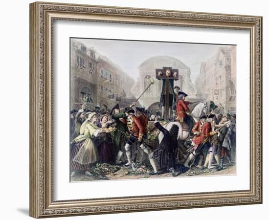 View of Daniel Defoe-Eyre Crowe-Framed Giclee Print