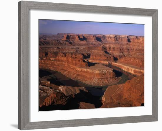 View of Dead Horse Point State Park with Colorado River, Utah, USA-Adam Jones-Framed Photographic Print