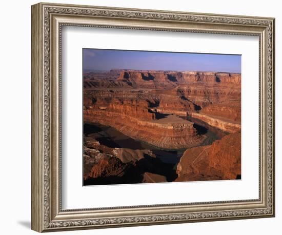 View of Dead Horse Point State Park with Colorado River, Utah, USA-Adam Jones-Framed Photographic Print