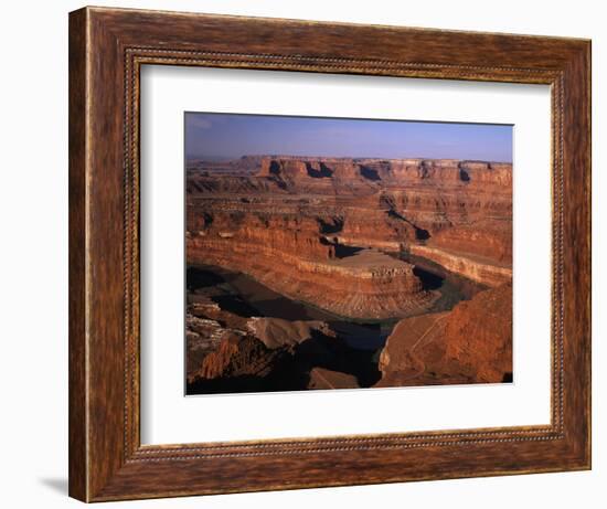 View of Dead Horse Point State Park with Colorado River, Utah, USA-Adam Jones-Framed Photographic Print