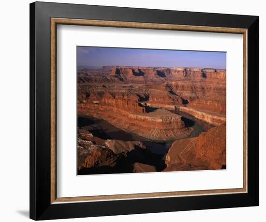 View of Dead Horse Point State Park with Colorado River, Utah, USA-Adam Jones-Framed Photographic Print