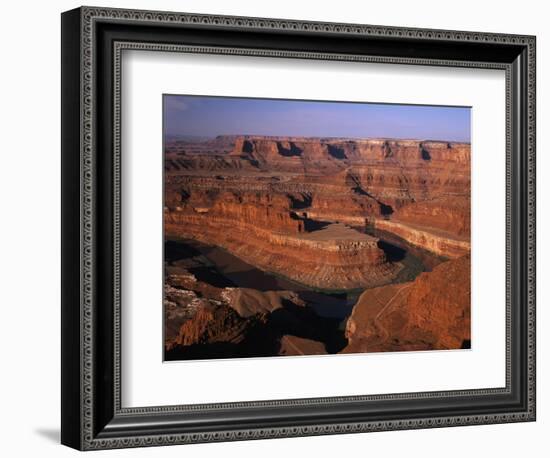 View of Dead Horse Point State Park with Colorado River, Utah, USA-Adam Jones-Framed Photographic Print