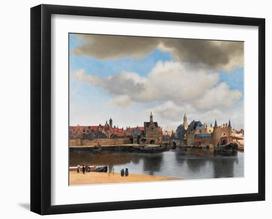 View of Delft, C.1660-61-Johannes Vermeer-Framed Giclee Print