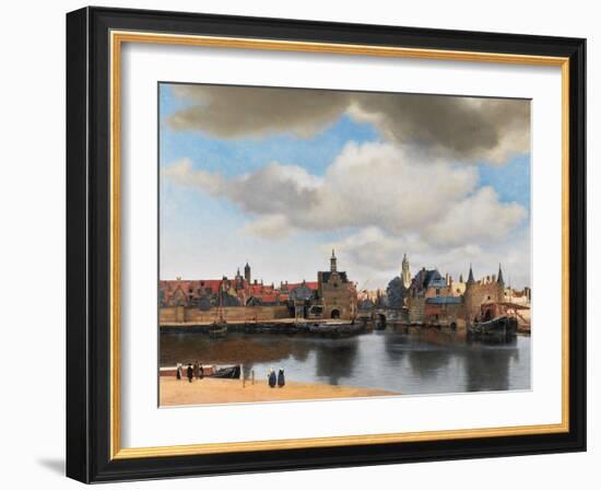 View of Delft, C.1660-61-Johannes Vermeer-Framed Giclee Print