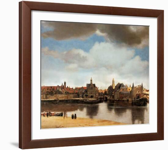 View of Delft-Johannes Vermeer-Framed Giclee Print