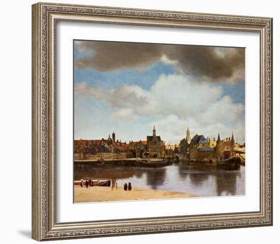 View of Delft-Johannes Vermeer-Framed Giclee Print