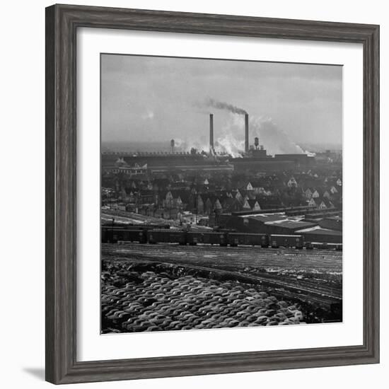 View of Detroit-John Dominis-Framed Photographic Print