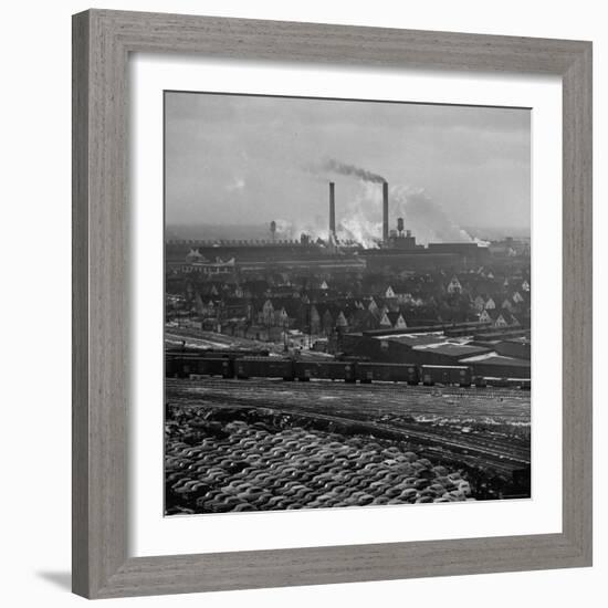 View of Detroit-John Dominis-Framed Photographic Print