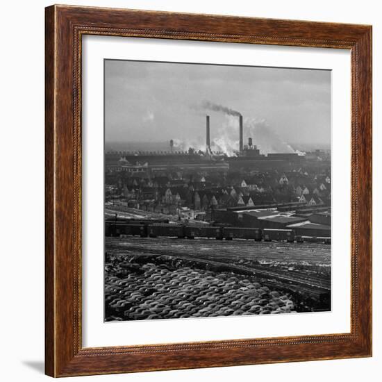 View of Detroit-John Dominis-Framed Photographic Print